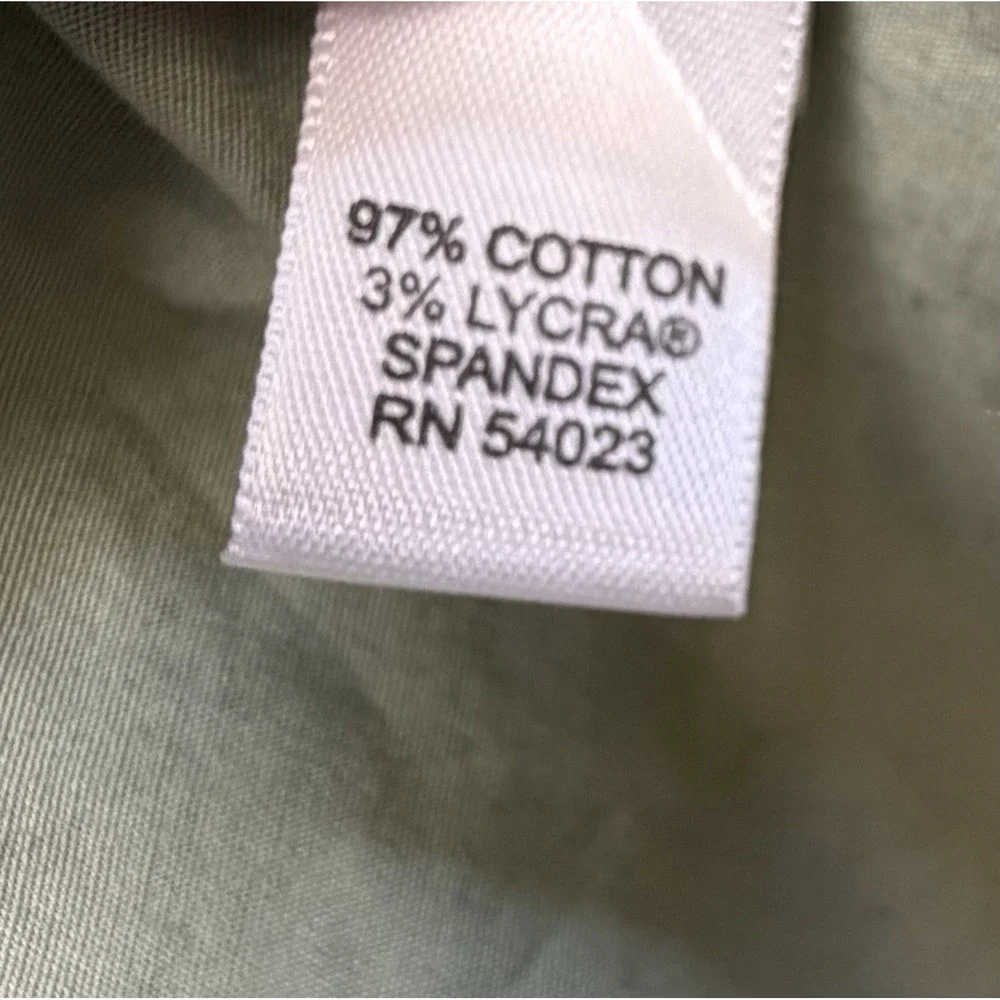 Banana Republic Shirt Mens Green Stretch Size Medium